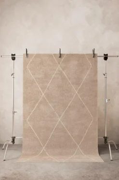 Lugg- & Ryamattor|Jotex NANCY Luggmatta Beige/naturvit