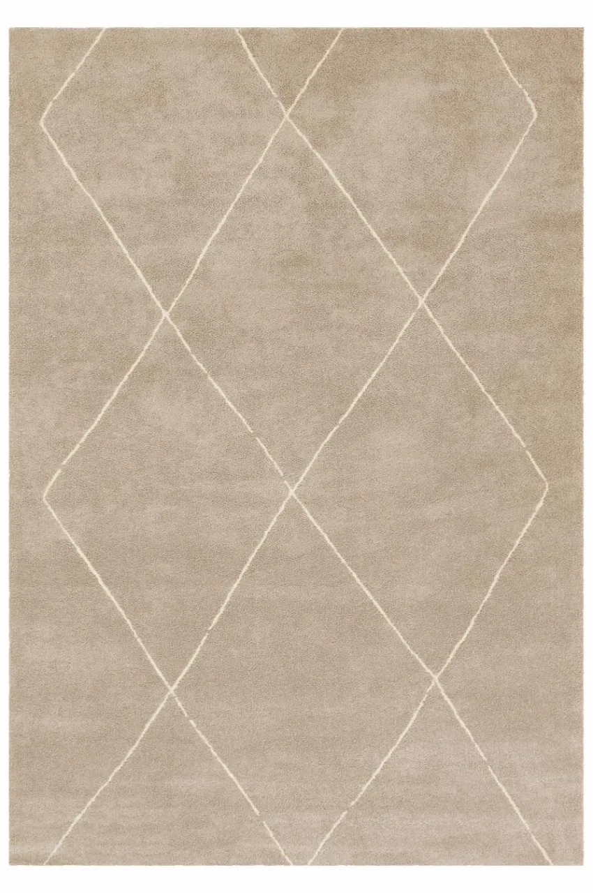 Lugg- & Ryamattor|Jotex NANCY Luggmatta Beige/naturvit