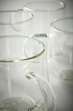 Koppar & Muggar|Jotex NAOMI Glasmugg Dubbelväggad 4-pack Transparent