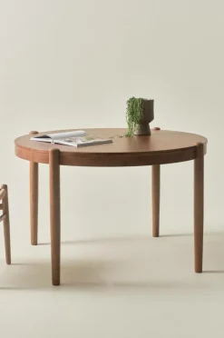 Bord|Jotex NATTAVAARA Matbord ø 120 Cm Valnötsbrun