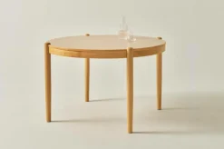 Bord|Jotex NATTAVAARA Matbord ø 120 Cm Natur