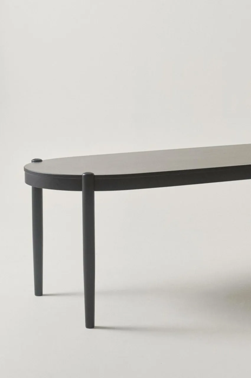 Bord|Jotex NATTAVAARA Ovalt Matbord 90x240 Cm Svart