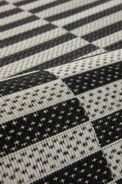 Slätvävda Mattor|Jotex Nedda Utomhusmatta 80x150 Cm Black