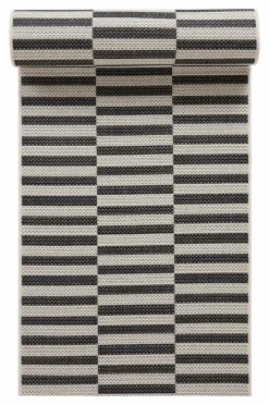 Slätvävda Mattor|Jotex Nedda Utomhusmatta 80x150 Cm Black