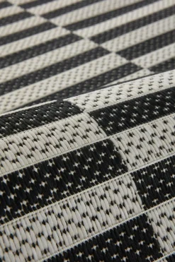 Slätvävda Mattor|Jotex Nedda Utomhusmatta 80x150 Cm Black