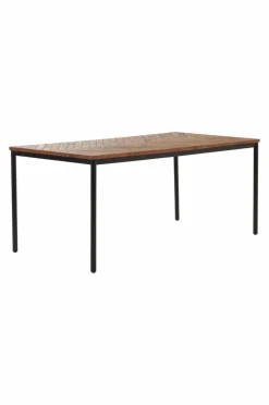 Bord|Jotex NEHRU Matbord 90x175 Cm Svart/trä