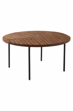 Bord|Jotex NEHRU Soffbord ø 80 Cm Svart/trä
