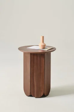 Bord|Jotex NEIVA Sidobord ø 40 Cm Valnöt