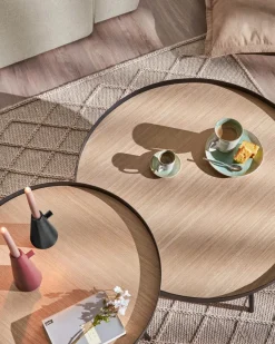 Bord|Jotex NENET Soffbord ø 84 Cm Svart