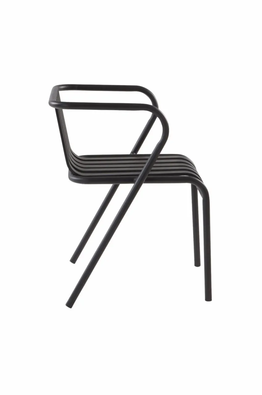 Utestolar & Utepallar|Utemöbler|Jotex NERJA Karmstol 2-pack Svart
