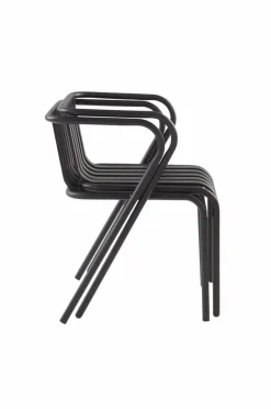 Utestolar & Utepallar|Utemöbler|Jotex NERJA Karmstol 2-pack Svart