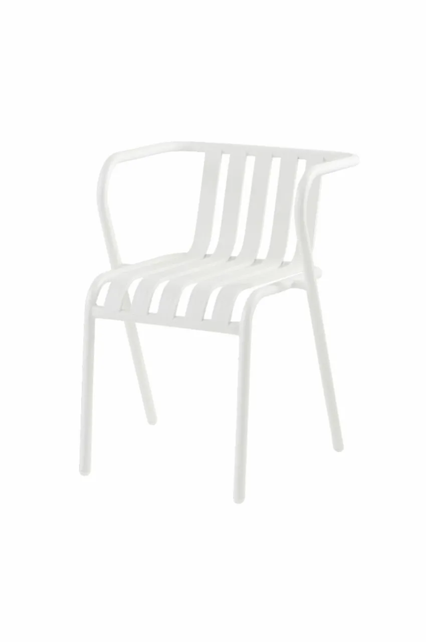 Utestolar & Utepallar|Utemöbler|Jotex NERJA Karmstol 2-pack Vit