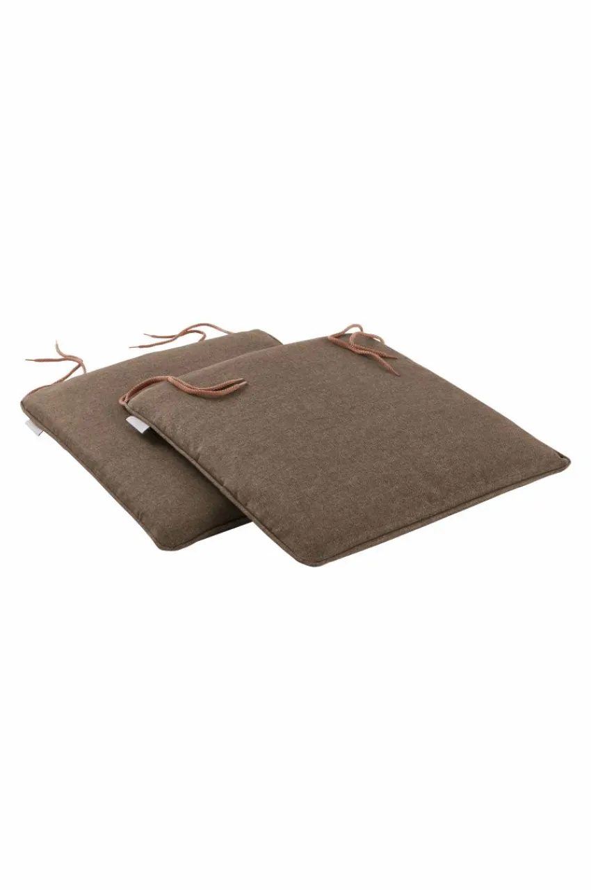 Utefåtöljer|Stolsdynor & Sittkuddar|Jotex NERJA Sittdyna Karmstol 2-pack Brun