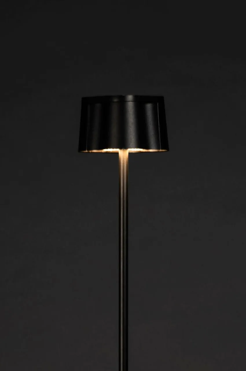 Utebelysning|Utebelysning|Jotex NICE Golvlampa Uppladdningsbar Utomhus Svart