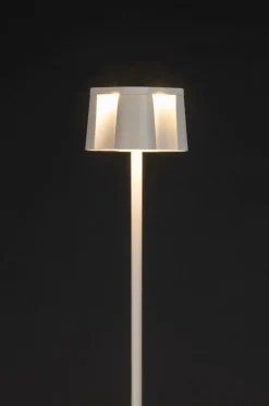 Utebelysning|Utebelysning|Jotex NICE Golvlampa Uppladdningsbar Utomhus Vit
