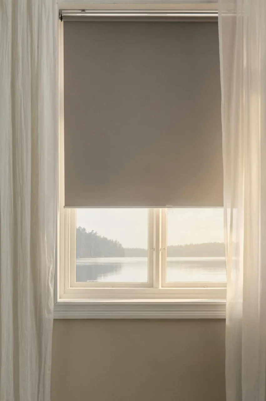 Rullgardiner|Mörkläggningsgardiner|Jotex NIKA Mörkläggande Rullgardin - Höjd 210 Cm Beige