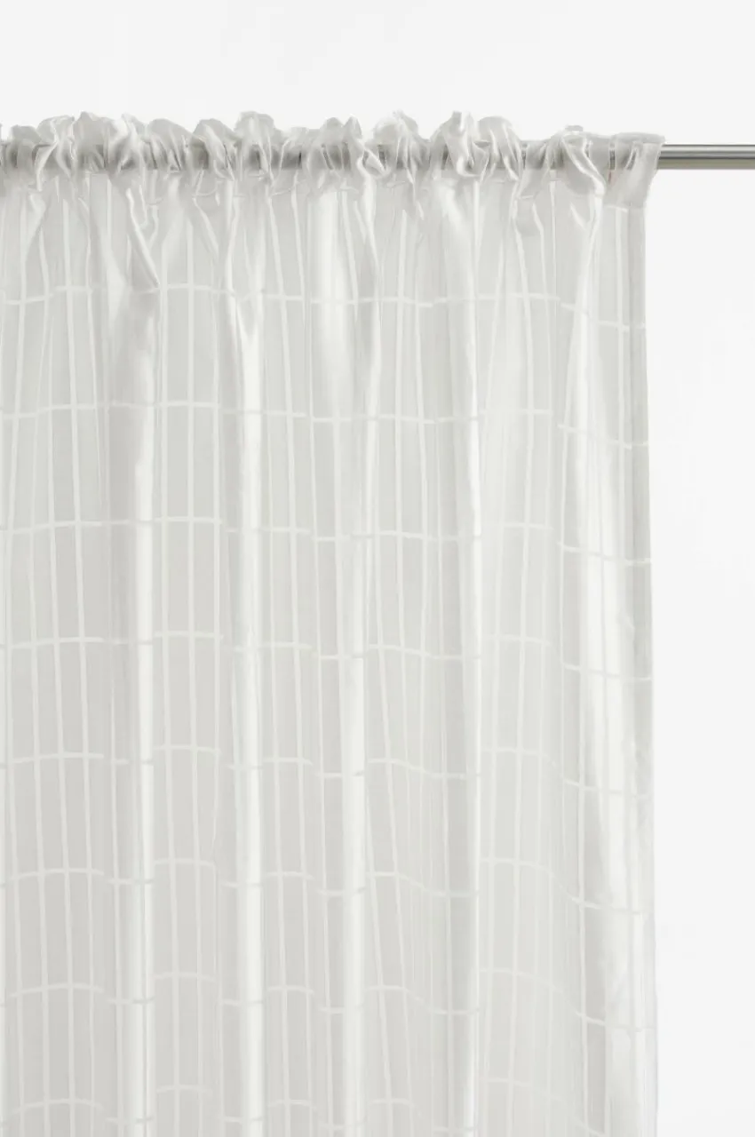 Multifunktionsgardiner|Jotex NILA Multifunktionsgardin 1 Längd - Extra Bred Naturvit