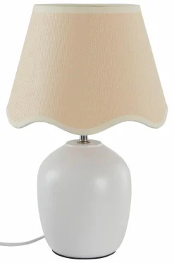 Bordslampor|Jotex NIMES Bordslampa Vit/natur