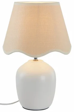 Bordslampor|Jotex NIMES Bordslampa Vit/natur