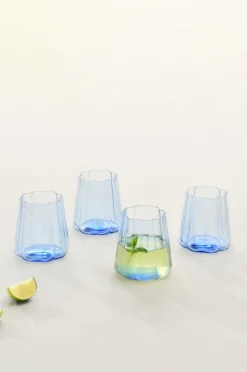 Glas|Jotex NINA Glas 4-pack Blå