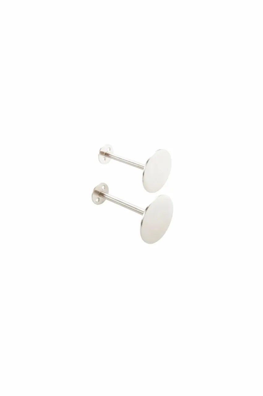 Gardinomtag|Jotex NOLIE Gardinomtag 2-pack Silver