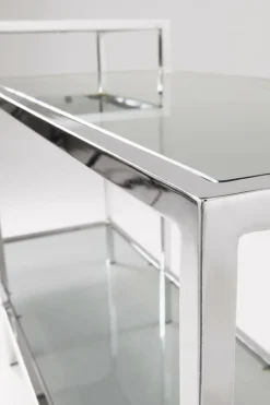 Förvaring|Jotex NOLITA Sideboard 40x120 Cm Krom/glas