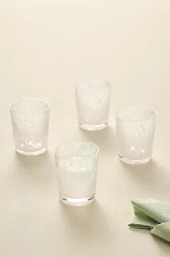 Glas|Jotex NOR Glas 4-pack Transparent/vit