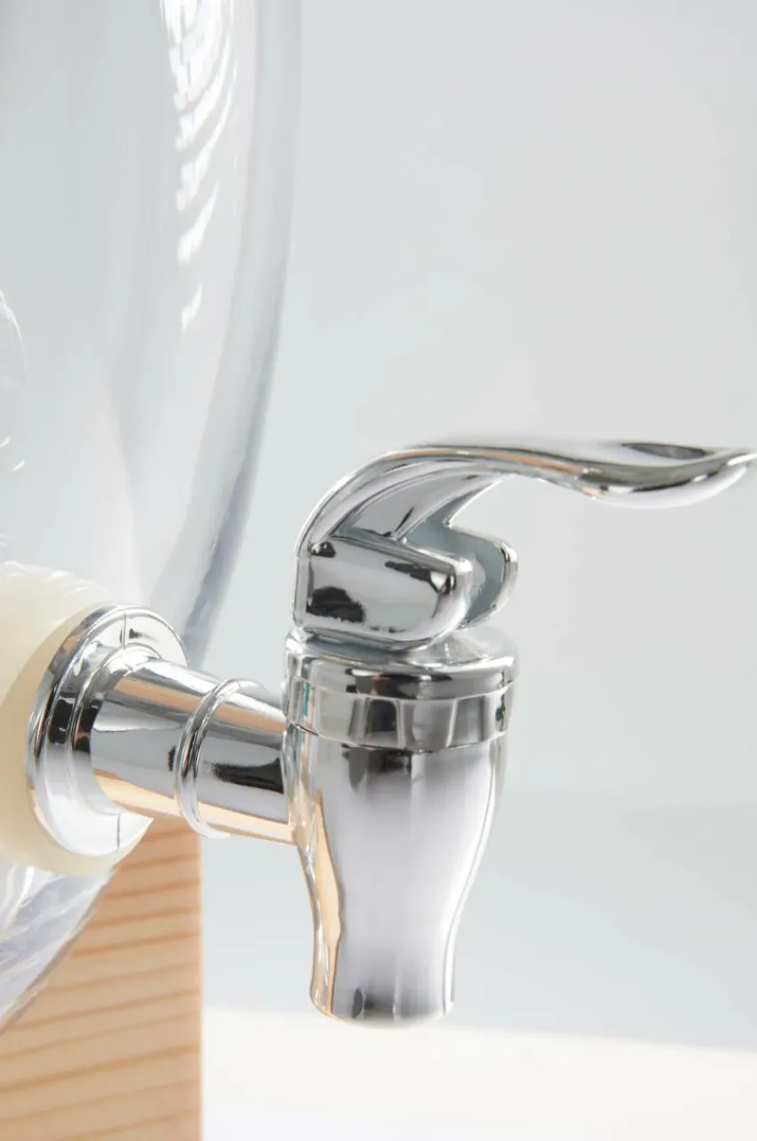 Kökstillbehör|Juldukning|Jotex NOVIA Glasbehållare Med Tappkran Och Ställning Transparent