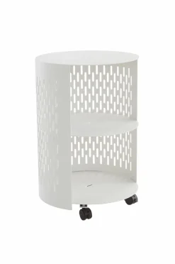 Utebord|Utemöbler|Jotex NÄS Sidobord ø 40 Cm Vit