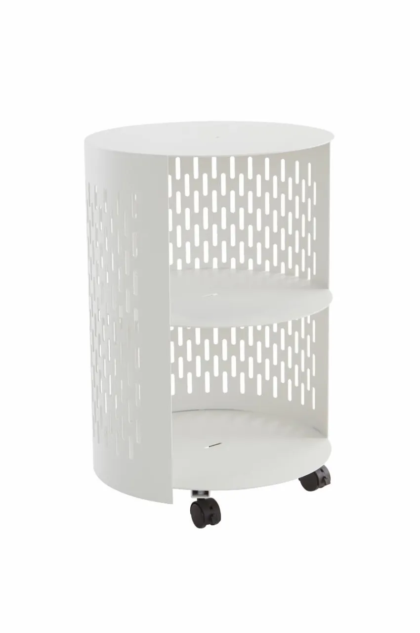 Utebord|Utemöbler|Jotex NÄS Sidobord ø 40 Cm Vit