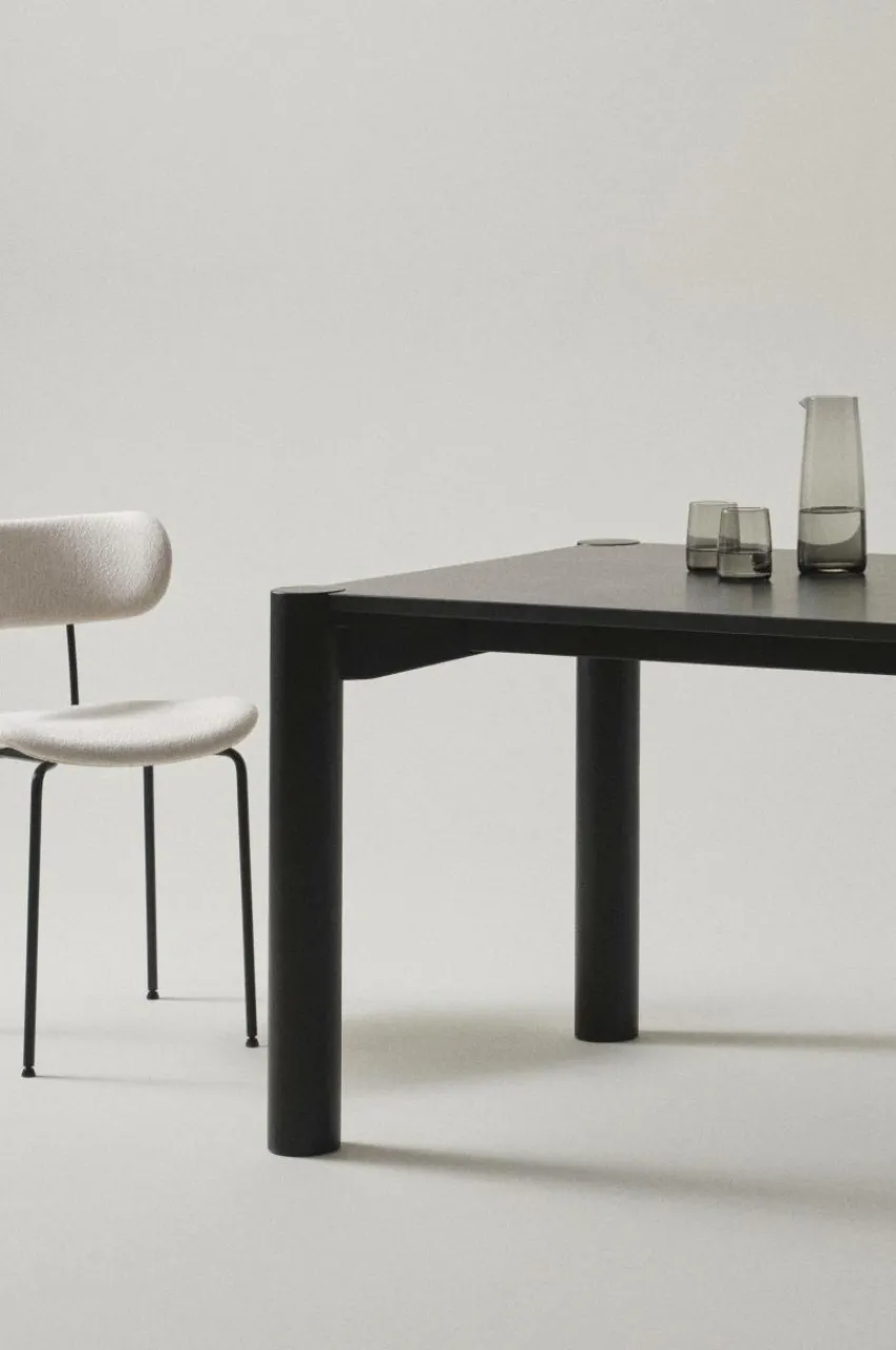 Bord|Jotex NYHAMN Matbord 90x180 Cm Svartbrun