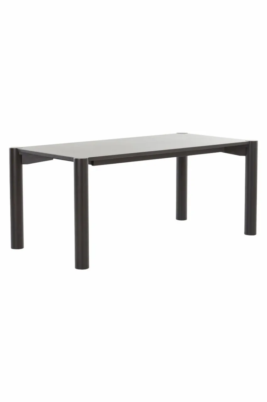 Bord|Jotex NYHAMN Matbord 90x180 Cm Svartbrun