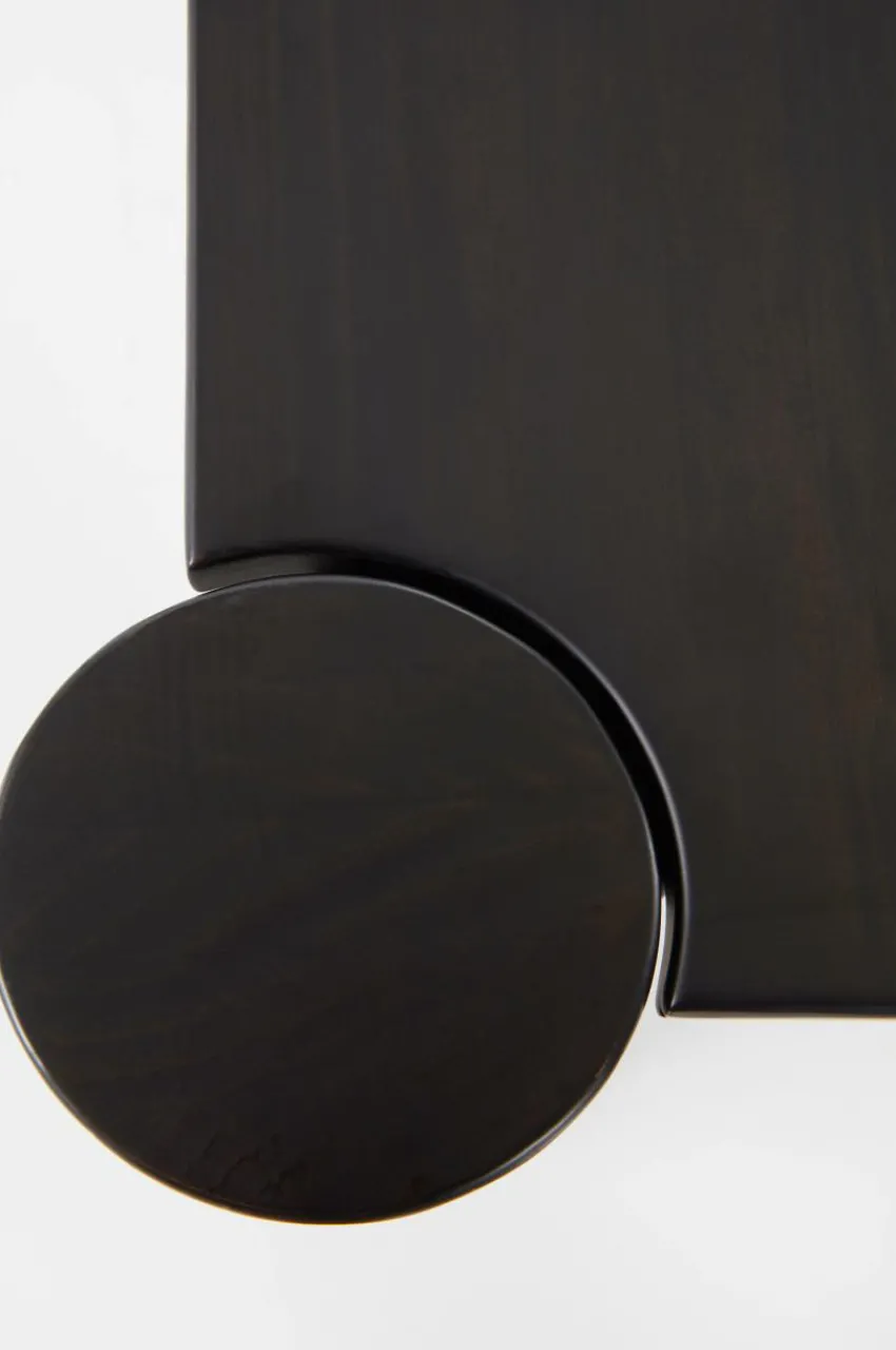 Bord|Jotex NYHAMN Matbord 90x180 Cm Svartbrun