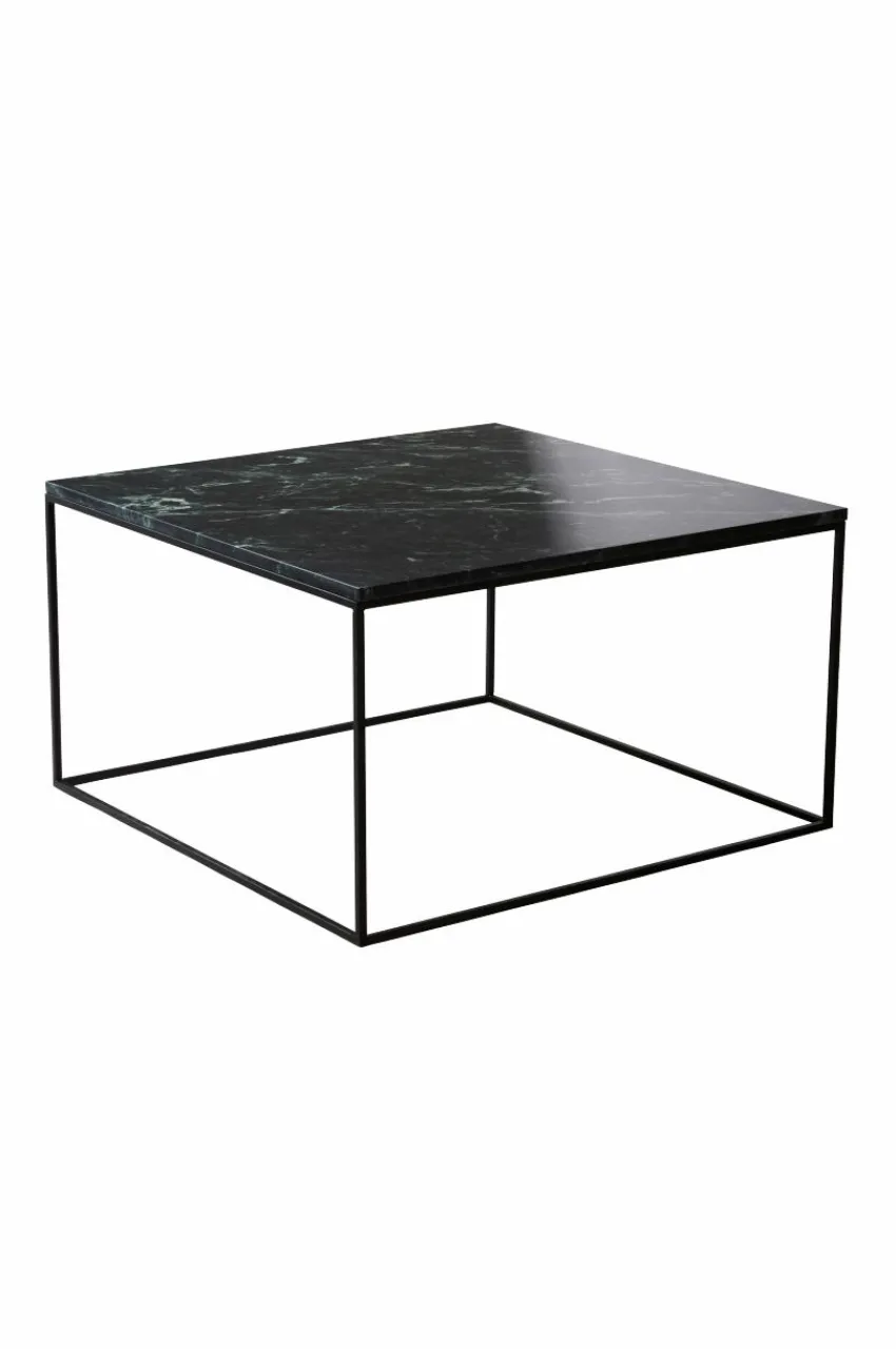 Bord|Jotex NYLAND Soffbord 70x70 - Marmor Grön