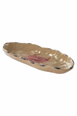 Brickor & Serveringsfat|Jotex OCEAN Serveringsfat 31x13 Cm Beige/multi