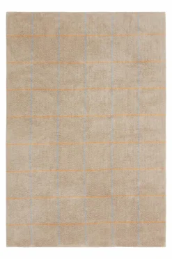 Bomulls- & Trasmattor|Jotex ODESSA Bomullsmatta 200x300 Cm Beige/gul/blå