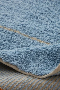 Bomulls- & Trasmattor|Jotex ODESSA Bomullsmatta 200x300 Cm Blå/gul/beige