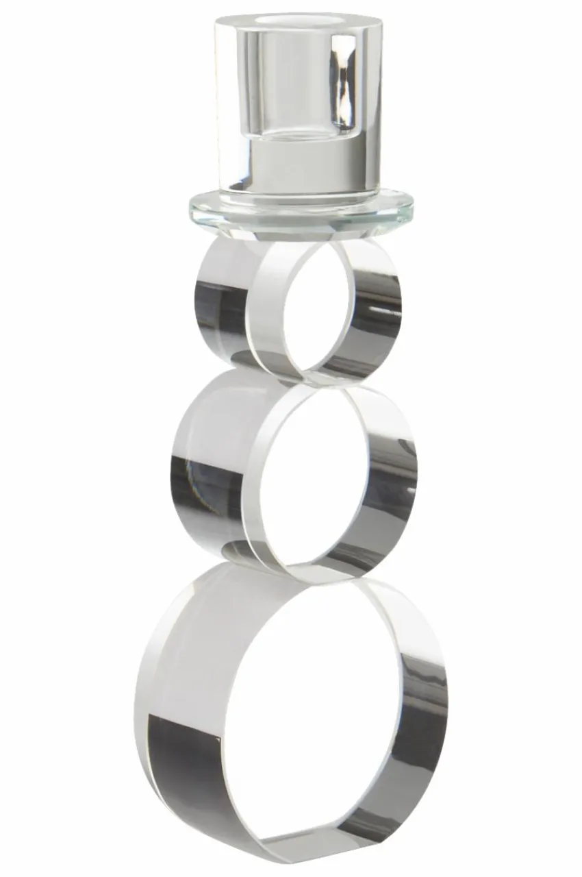 Juldekoration|Jotex OLOF Ljusstake Transparent