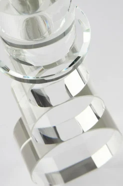 Juldekoration|Jotex OLOF Ljusstake Transparent