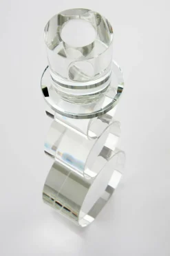 Juldekoration|Jotex OLOF Ljusstake Transparent