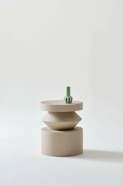 Bord|Jotex OMARA Sidobord ø 34,5 Cm Beige