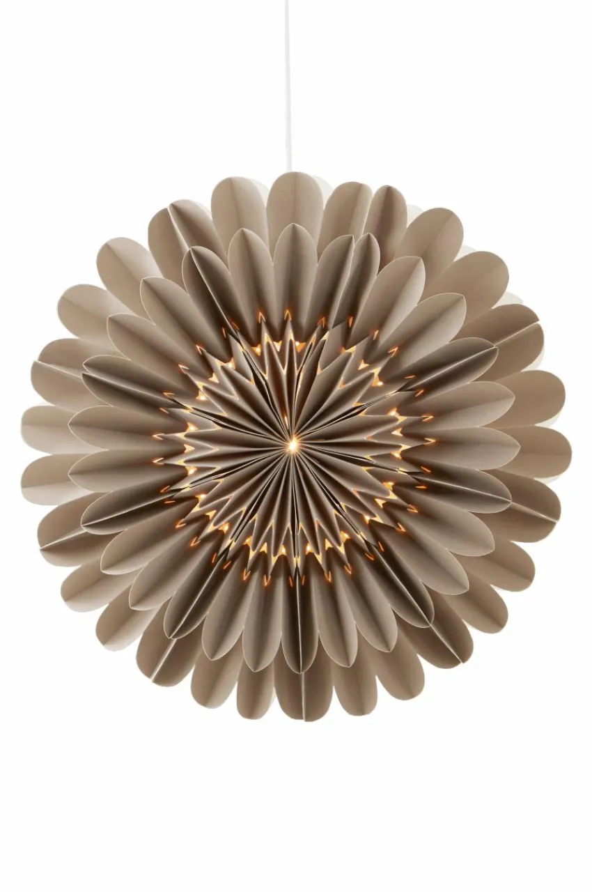 Julbelysning|Jotex OMEGA Julstjärna ø 60 Cm Beige