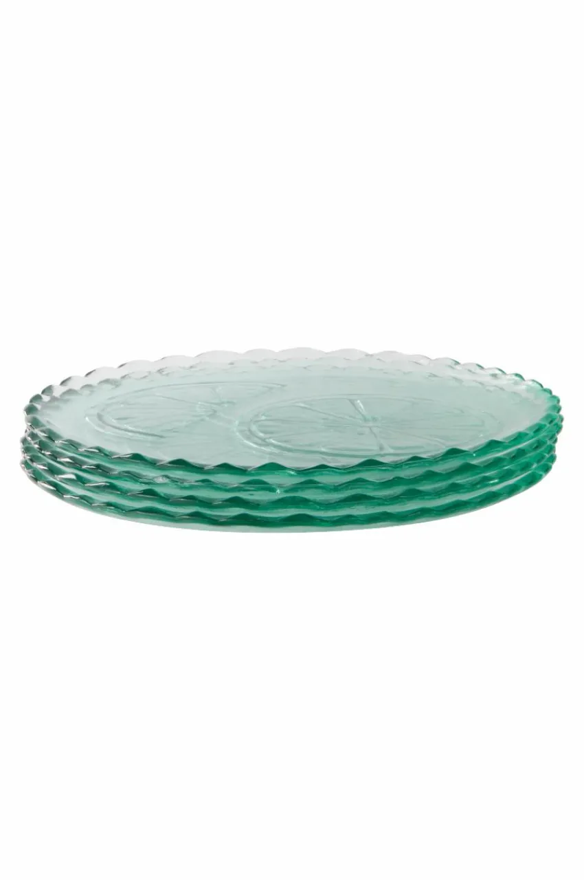 Tallrikar|Jotex ORANGINA Tallrik 4-pack ø 27 Cm Transparent