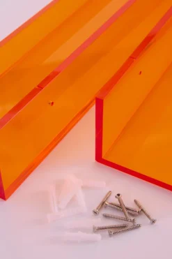 Förvaring|Jotex ORLANDO Vägghylla 2-pack Orange