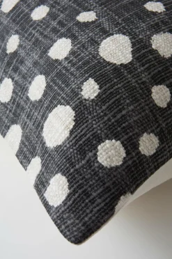 Prydnadskuddar & Fodral|Jotex OTILIA Kuddfodral 50x50 Cm Mörkgrå/naturvit