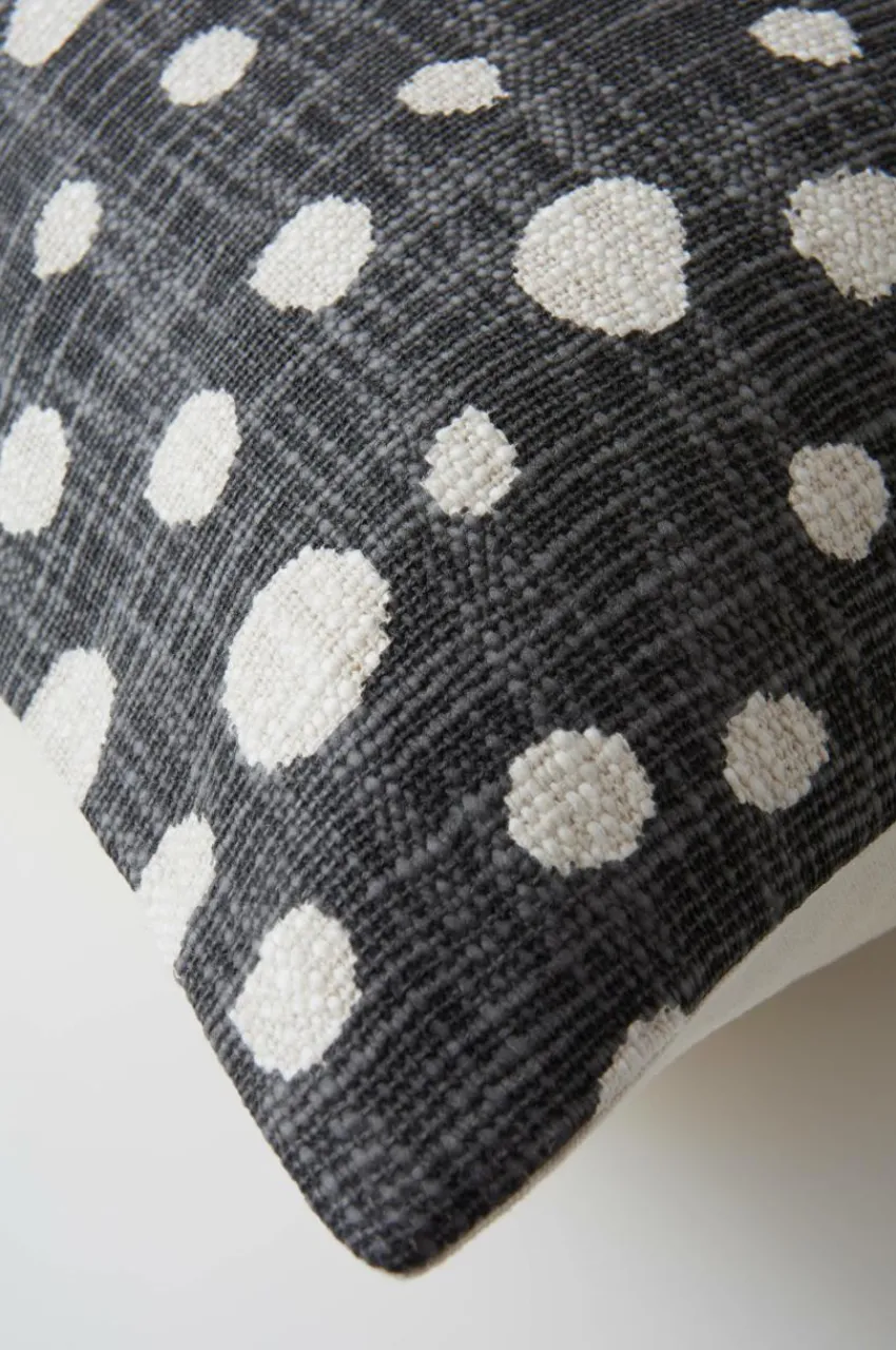 Prydnadskuddar & Fodral|Jotex OTILIA Kuddfodral 50x50 Cm Mörkgrå/naturvit