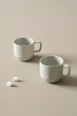 Koppar & Muggar|Juldukning|Jotex OTTILIE Mugg 2-pack Ljusgrå