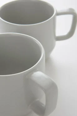 Koppar & Muggar|Juldukning|Jotex OTTILIE Mugg 2-pack Ljusgrå