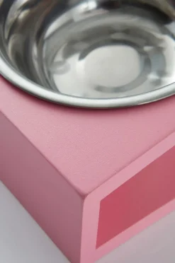 Djurtillbehör|Jotex OTTIS Hundmatskål/kattmatskål - Enkel Rosa