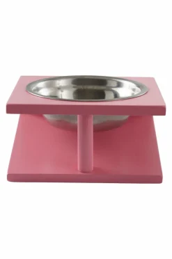 Djurtillbehör|Jotex OTTIS Hundmatskål/kattmatskål - Enkel Rosa